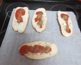 Foto del paso 2 de la receta: Pan pizza de solomillo, jamón serrano, zanahoria y aceitunas