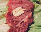 Foto langkah ke 4 dari resep Steak with Double Pan.