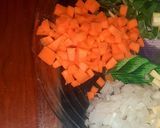 Foto del paso 1 de la receta: Tortas de verdura y de espinaca con acelga 🌱🥕