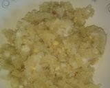 A picture of step 3 of Coconut laddoo.