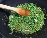 Une image de l'étape 5 de Antichis rouges aux petits pois, champignons et chorizo.