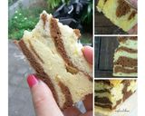 Foto langkah ke 9 dari resep Bolu Zebra / Marmer Putih Telur.
