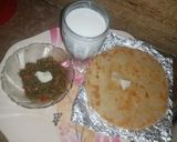 A picture of step 5 of Makai ki roti.