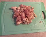 A picture of step 2 of Basmati Rice with Curry Chicken.