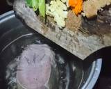 Lidah sapi goreng tepung sambal geprek langkah memasak 2 foto