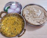 A picture of step 15 of Methi Matar Malai.