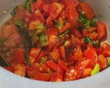 A picture of step 4 of Dal dhokli.