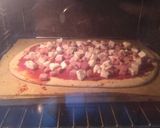 Une image de l'étape 3 de Pizza jambon mozza.