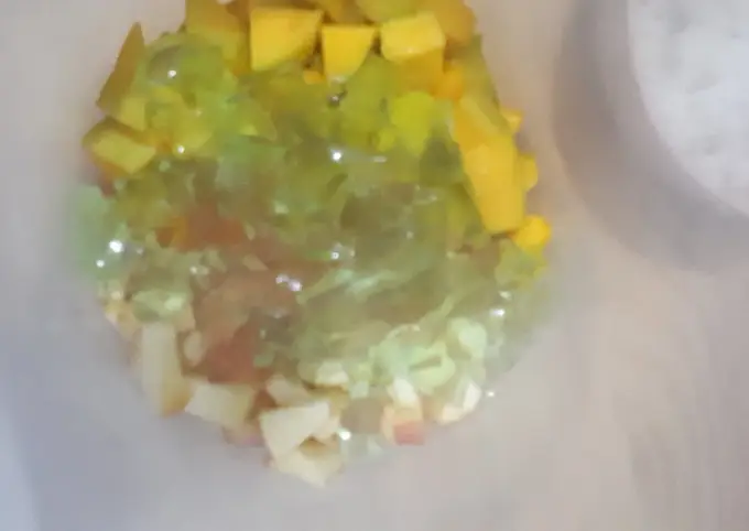 Langkah-langkah untuk membuat Resep Salad buah rumahan