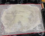 A picture of step 2 of Snow Dome Strawberry Mochi.