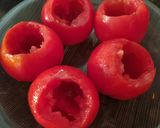 Foto del paso 1 de la receta: TOMATES RELLENOS LIGHT ❤️
