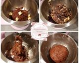 Une image de l'étape 2 de Brioche tout chocolat avec éclats.
