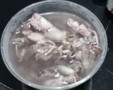 Foto langkah ke 1 dari resep Cumi pete cabe ijo.