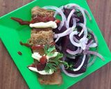 Foto del paso 12 de la receta: Barritas de Filet de Merluza con Ensalada