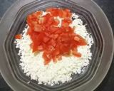 A picture of step 2 of Paneer Besan Chilla.