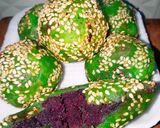 Foto langkah ke 6 dari resep Onde onde isi ubi ungu🍠💜.