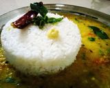 A picture of step 5 of Dal rice.