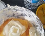 A picture of step 2 of Honey sweetened double Cream and cream cheese.