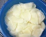 A picture of step 2 of Homemade Potato Waffers.