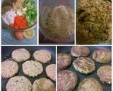 A picture of step 5 of Chickpeas & vegetables Kabab.