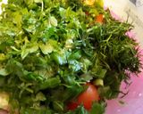 A picture of step 4 of Mediterranean Orzo Pasta Salad.