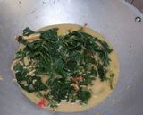 Foto langkah ke 3 dari resep Sayur Santan Daun Singkong dengan Teri Medan.