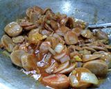 Foto langkah ke 3 dari resep Baso asam manis pedas lada hitam.