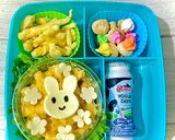 Foto langkah ke 3 dari resep Bekal Anak || bekal anak sekolah || bekal lucu || Pasta 🍝.