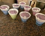 A picture of step 1 of Ube steam cake💜.