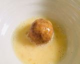 A picture of step 4 of Crispy meaty yam balls.