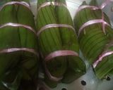 Gambar langkah 5 resipi Pulut Dakap Kerisik Kelapa.