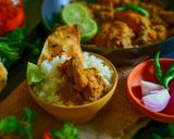 A picture of step 8 of Masala Chicken-Rice Bowl.
