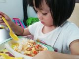 อาหารเด็ก ไข่ดาวทรงเครื่อง