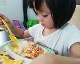 รูปขั้นตอนการทำที่ 4 ของ อาหารเด็ก ไข่ดาวทรงเครื่อง
