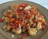 Foto langkah ke 10 dari resep Cumi Crispy Sambal Matah Bali.