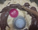 Foto langkah ke 14 dari resep Marmer Butter Cake Kuno.