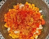 A picture of step 4 of Masala crispy corn.