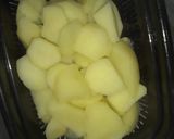 Foto del paso 1 de la receta: Bastoncitos de salchicha con puré Jamón & Queso