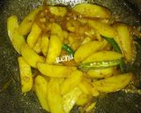 A picture of step 4 of Sesame Chilli Milly Potato.