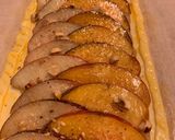 Une image de l'étape 2 de Tarte feuilletée aux pêches et nectarines.