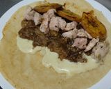 Foto del paso 11 de la receta: Wrap🥬de berenjena🍆bbq, cerdo🍖y salsa🧆mayo mostaza🌮🌯🥙