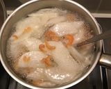Hình bước làm 3 của món Canh Tôm khô&Củ Cải Trắng