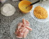 Foto del paso 1 de la receta: Pollo frito con doritos