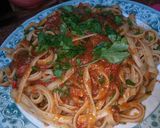 صورة لخطوة 4 من وصفة معكرونه شرايط خطييييرة 🍝🥘