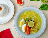 Foto langkah ke 8 dari resep Soto Ayam Lamongan (Kuah Bening).