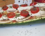 Une image de l'étape 4 de Courgettes farcie.