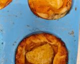 Foto del paso 3 de la receta: Empanadas abiertas o canastitas sin masa de harina, rellenas de zapallo, mandarina y nuez