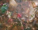 A picture of step 3 of Hariyali Pulao.