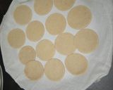 A picture of step 3 of Golgappa with 4 Flavorful Waters.