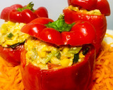Foto del paso 6 de la receta: AJÍES MORRONES RELLENOS 🫑🧅🥕🌽🫑